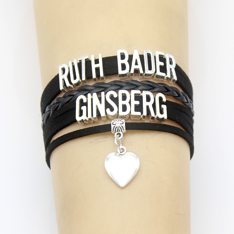 Title 5, Handwoven U.S. Justice Ginsburg Bracelet