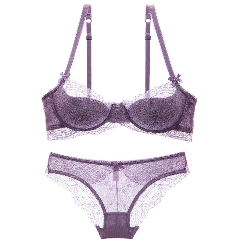 Title 6, French Summer Lightweight Push Up Lace Underwir...