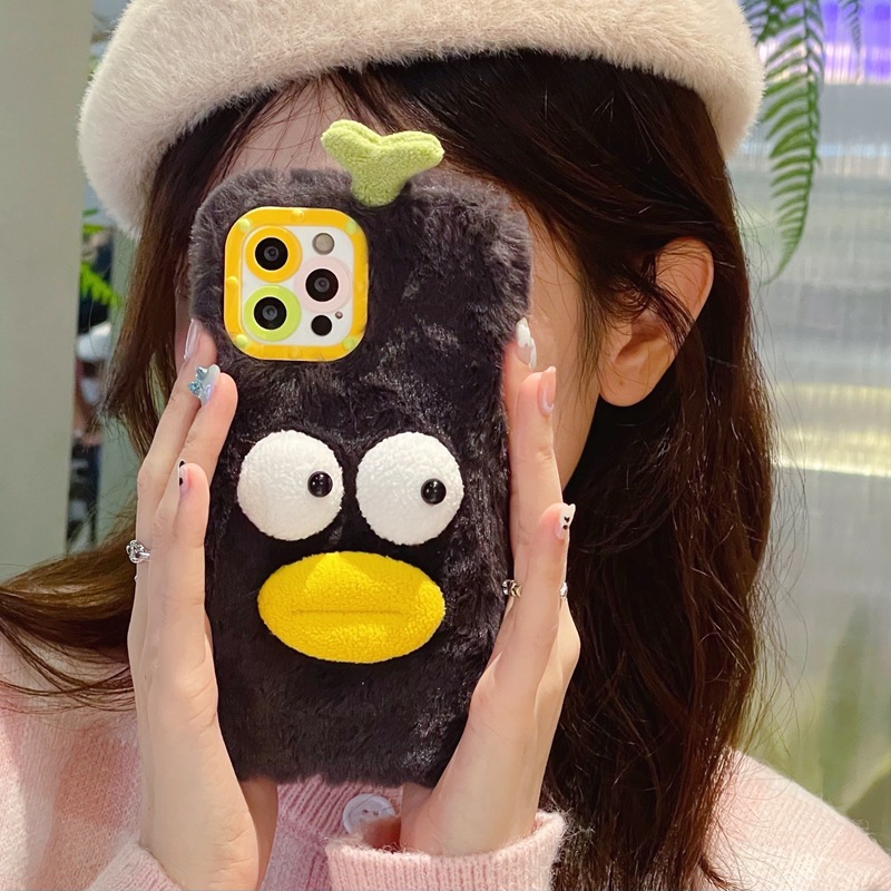 Funda emoticono salchicha tridimensional peluche
