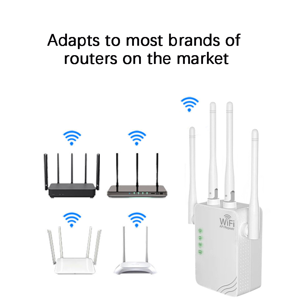 Pink 300Mbps 1200Mbps WiFi Repeater 2.4GHz 2.4GHz&5GHz, Single-Band Dual-Band — image 6