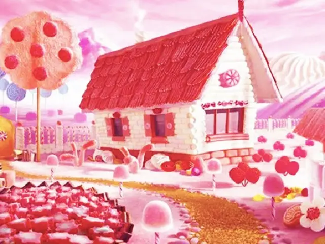Square Or Round AB Diamond Painting Candy House Color Mosaic