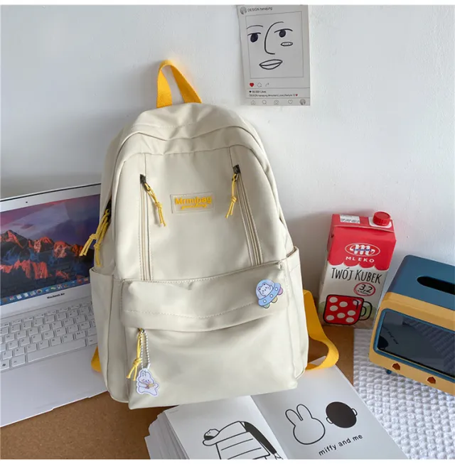 Women's Backpack Youth Girl's Laptop Backpack White - Shop at LoveMi