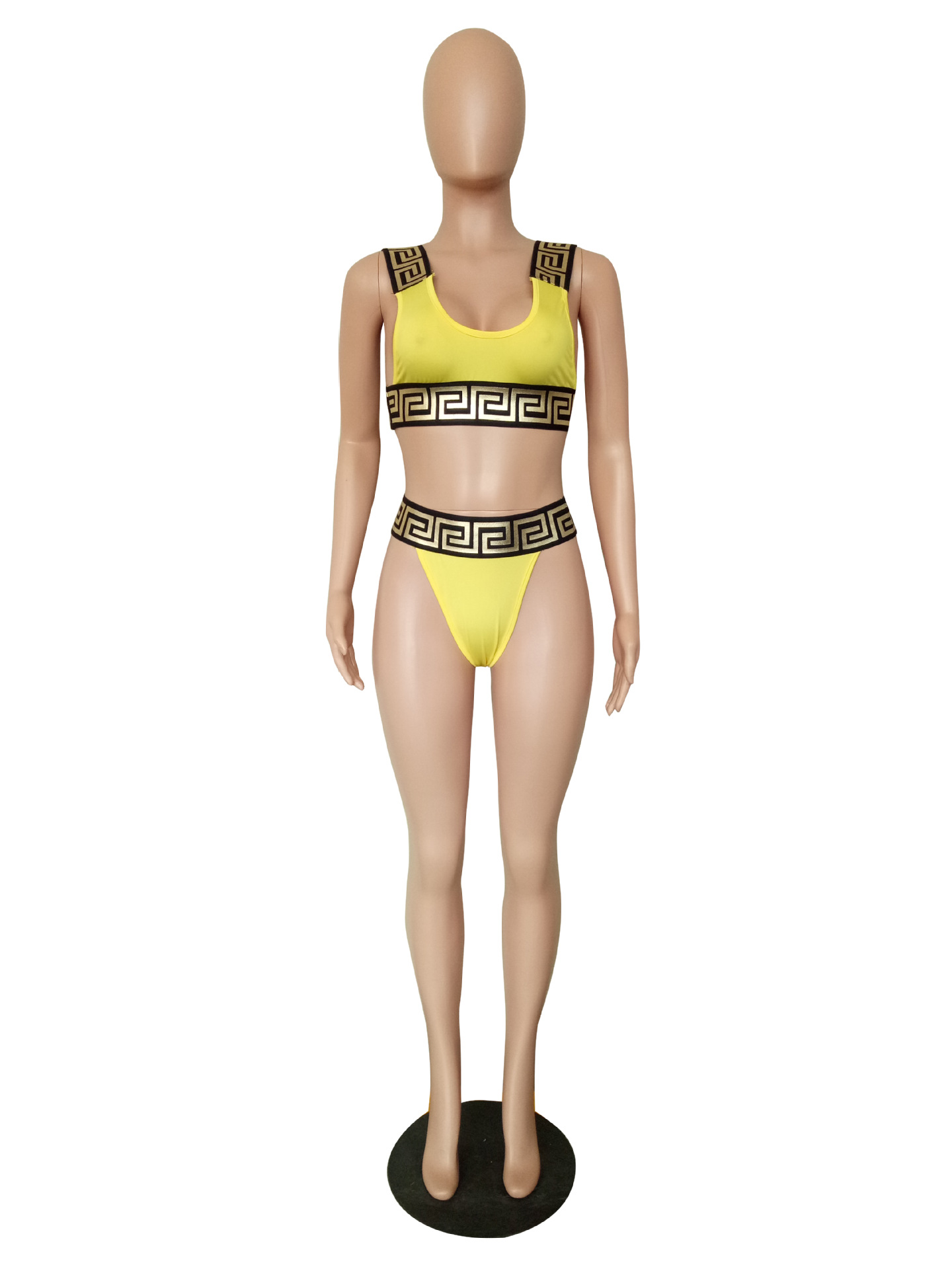 Women's European And American Print Bikini Two Piece Set - Image 2