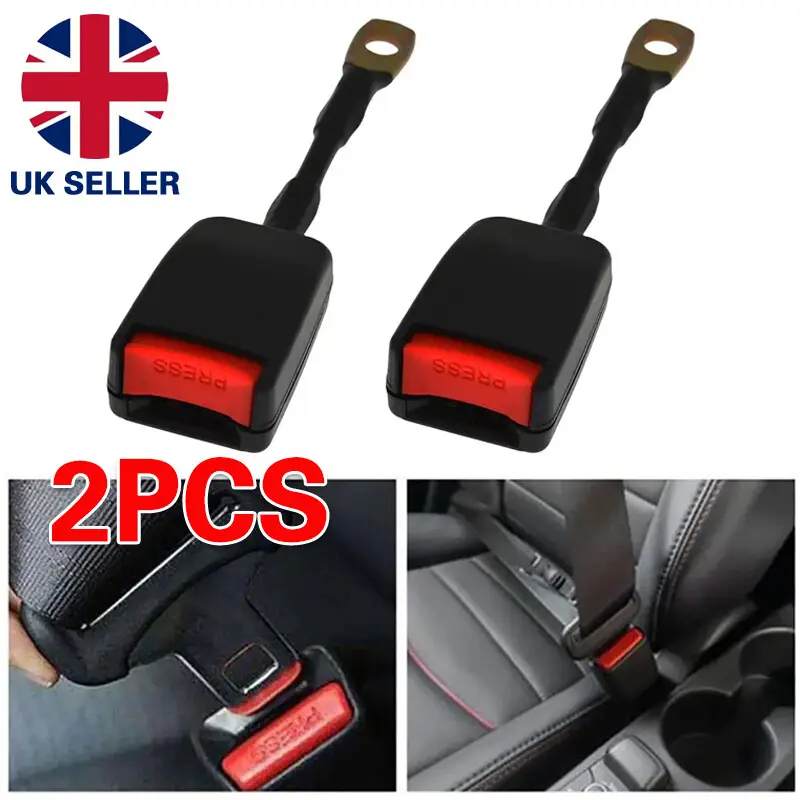 2X 22cm Wire Rope Stalk Seat Belt