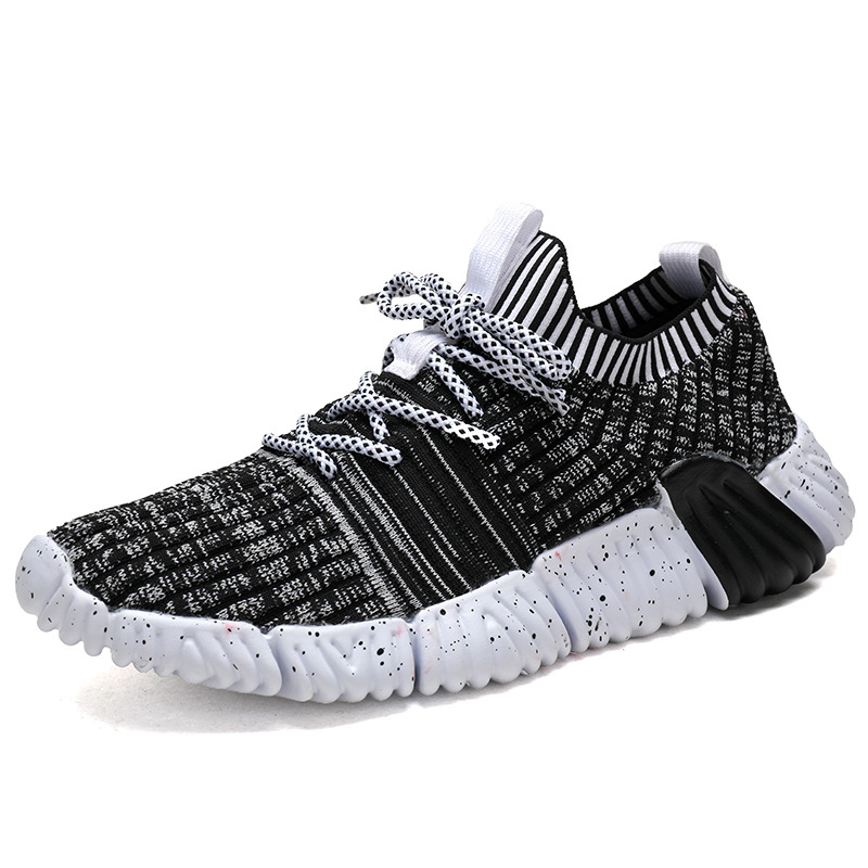 Title 2, Spring breathable sports flying woven sneakers