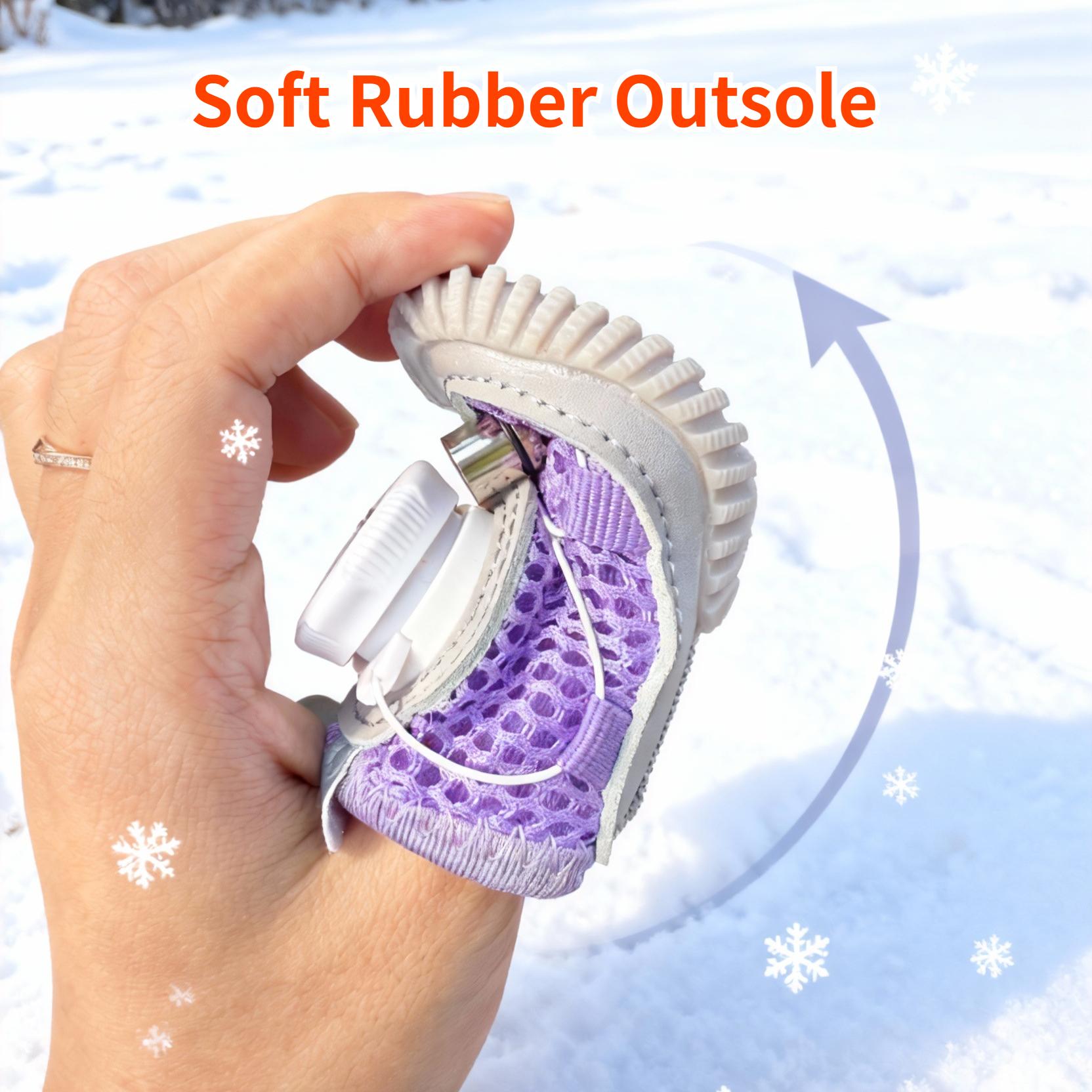 2026 New Glowing Dog Shoes 4PCS LED Light-Up Anti-Slip Paw Protector For Small Medium Dogs Night Safety Visibility Outdoor Shoes