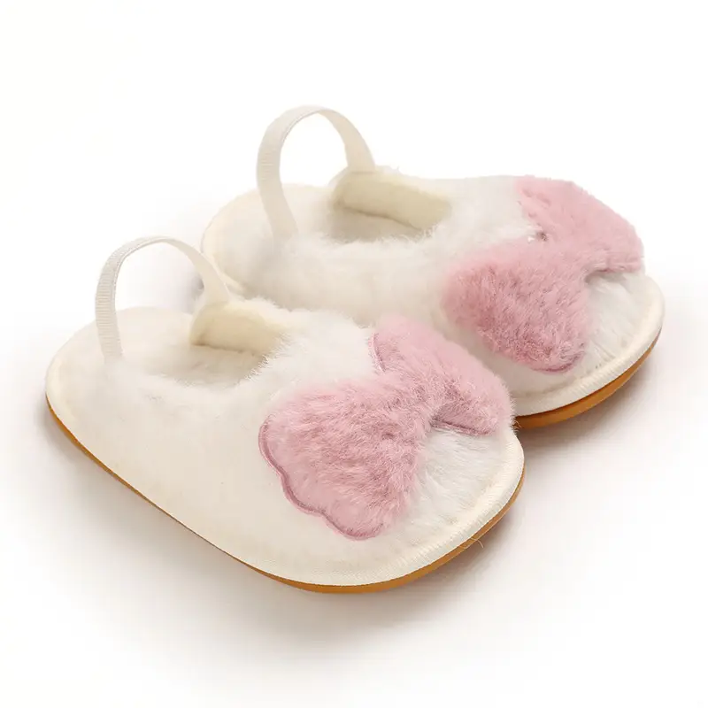 Cute Baby Fur Toddler Shoes Spring And Autumn