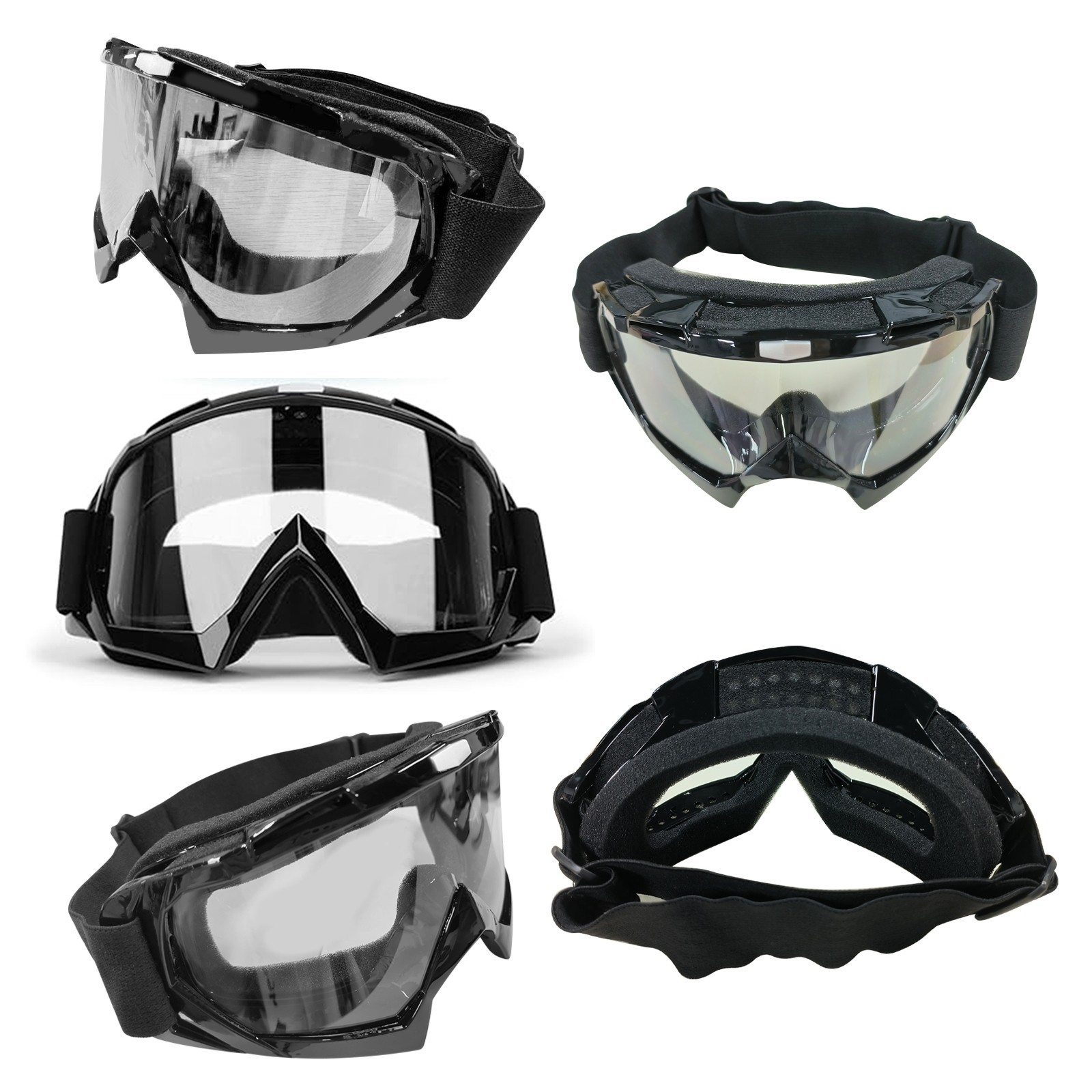 Off-Road Motorcycle Motocross Goggles Dirt Bike ATV UTV M T B UV400 Riding — image 4