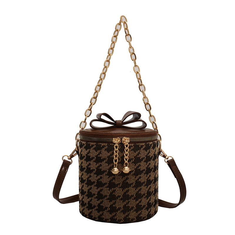 Title 3, Cute Chain Bucket Bag Torba za rame Leopard