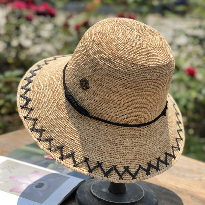 Beach Vacation All match Foldable Hat Brown - Shop at LoveMi