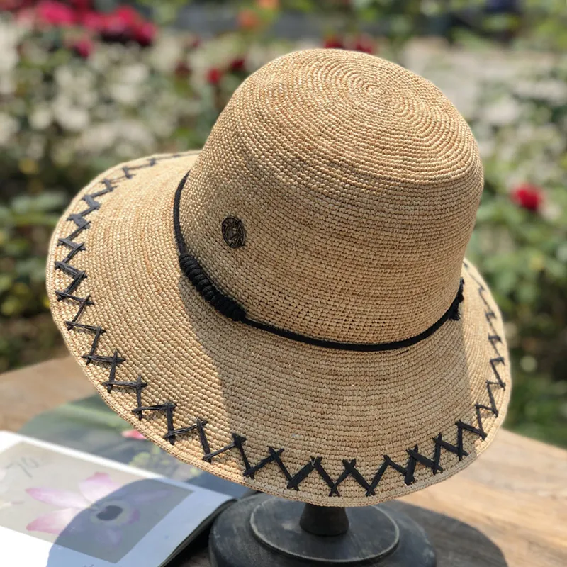 Beach Vacation All-match Foldable Hat - Brown