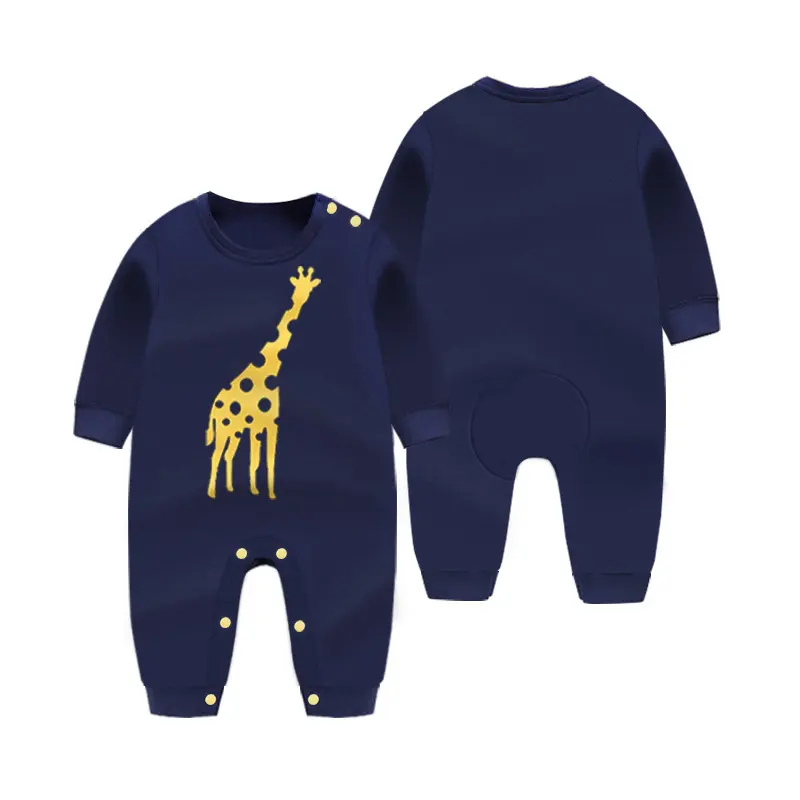 Baby Long-sleeved Romper Jumpsuit Spring and Autumn Clothes