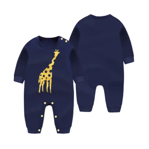 Baby Long-sleeved Romper Jumpsuit Spring and Autumn Clothes