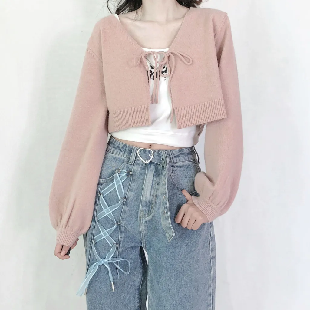 High-waisted Straight-leg Jeans For Schoolgirls Are Slim And Versatile With Loose Wide Legs - Light Blue