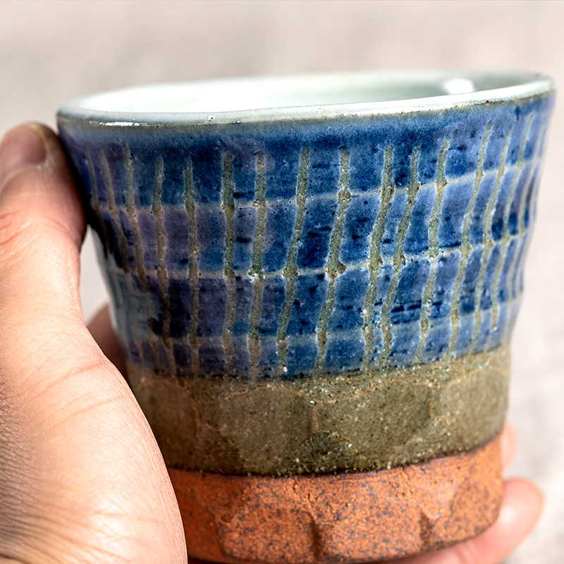 Title 5, Stoneware Underglaze Handmade Mug