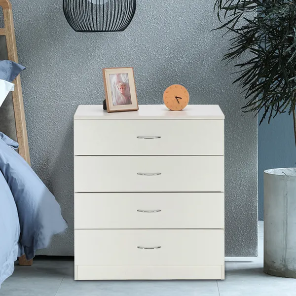 Four Layer Cabinet - White