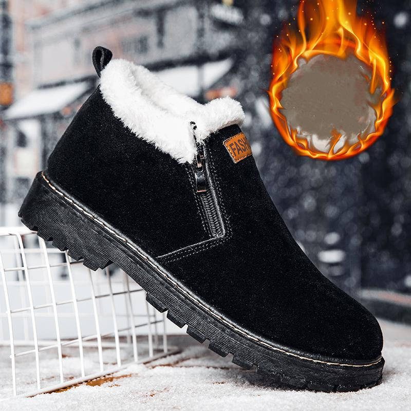 Title 2, Winter Cotton Shoes Warm High-top Cotton Shoes ...