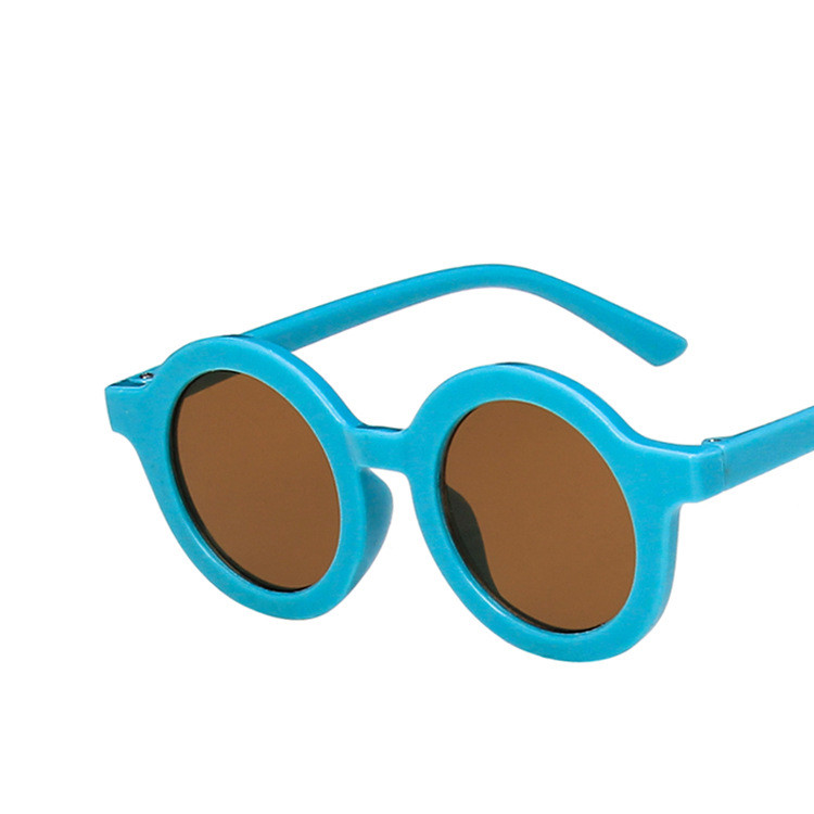 Children's Round Frame Sunglasses Are Light Cute And Cool - Image 3