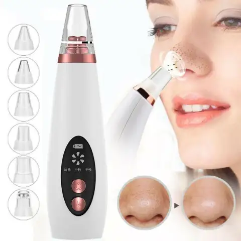 Blackhead Pore Vacuum Cleaner Nose Cleanser Blackheads Remover Acne