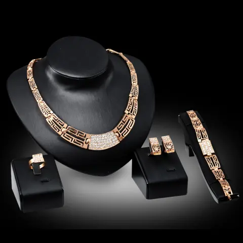 18K Gold Plated Jewelry Set