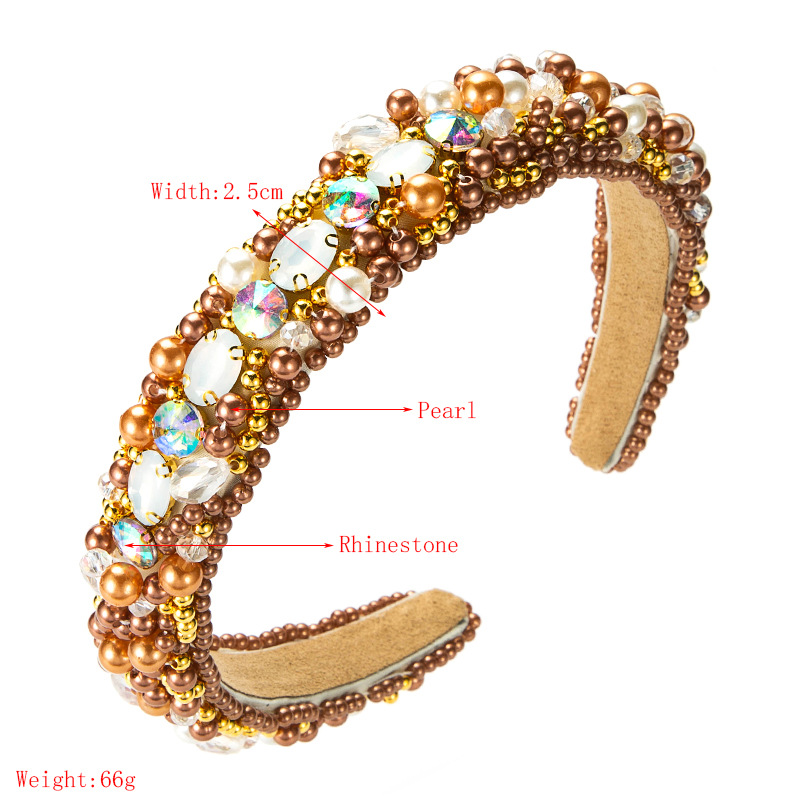 Crystal Headband Women European And American Baroque