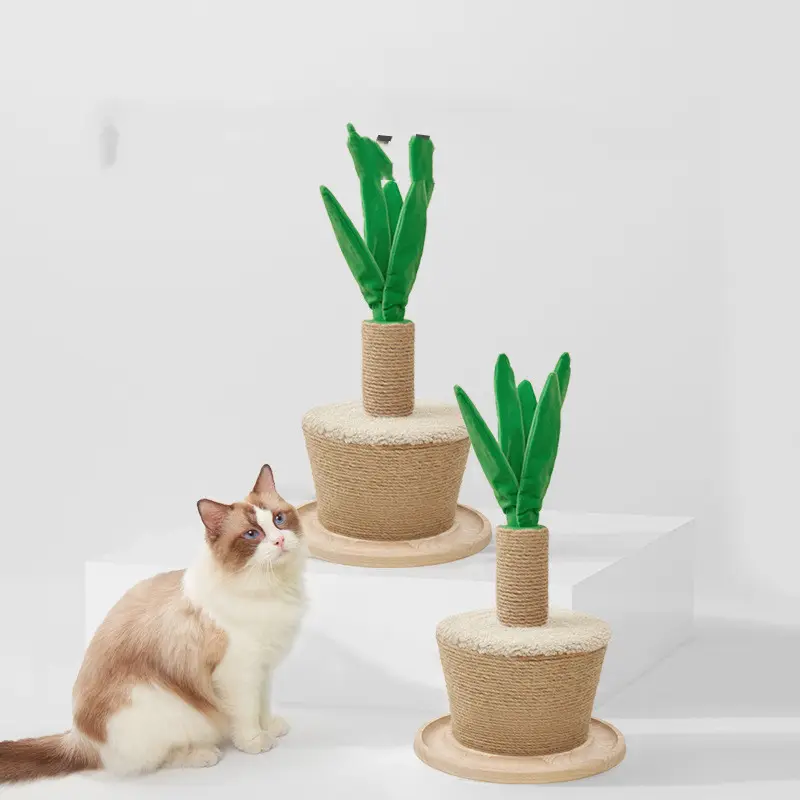 Flower Pot Cat Climbing Frame Cat Scratching Board Device