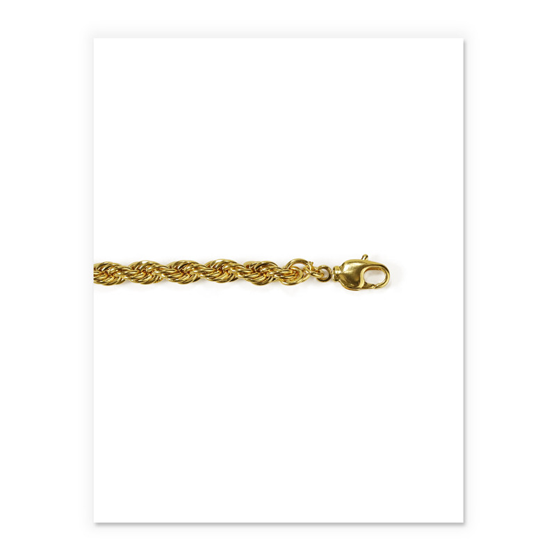 European And American Personality Fashion All-match Trendy Spiral Chain Bracelet