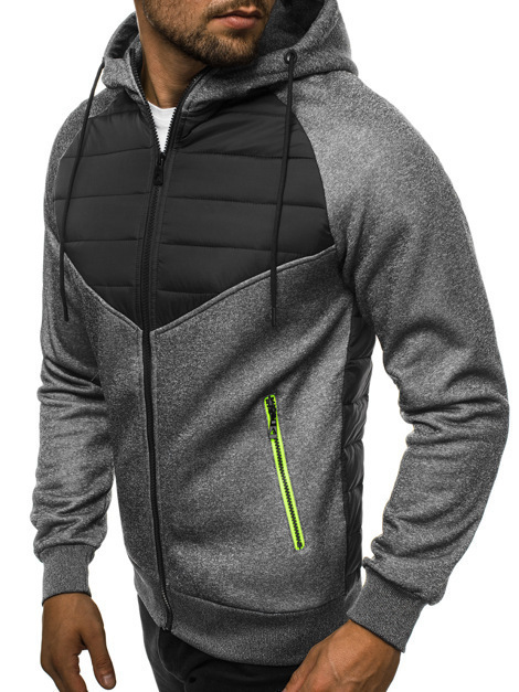 Hooded Sweater Coat Men's Cardigan Suit