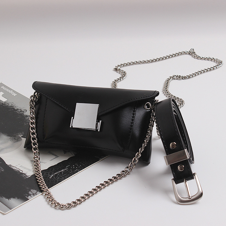 Title 5, Bag Women New Retro Texture Simple Chain Korean...