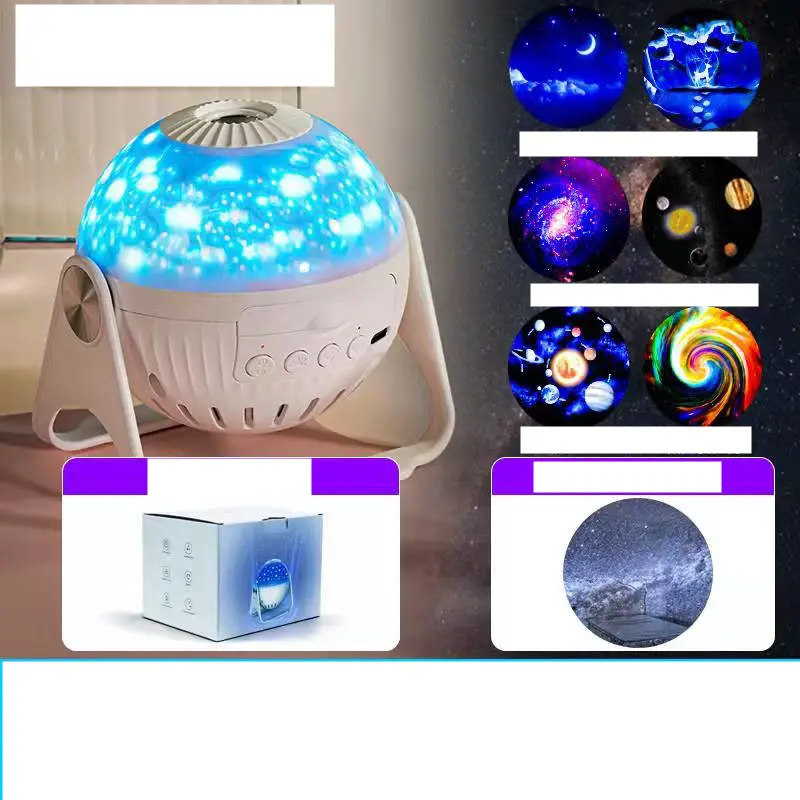 Galaxy Projector Starry Sky Projection Bedroom Bedside