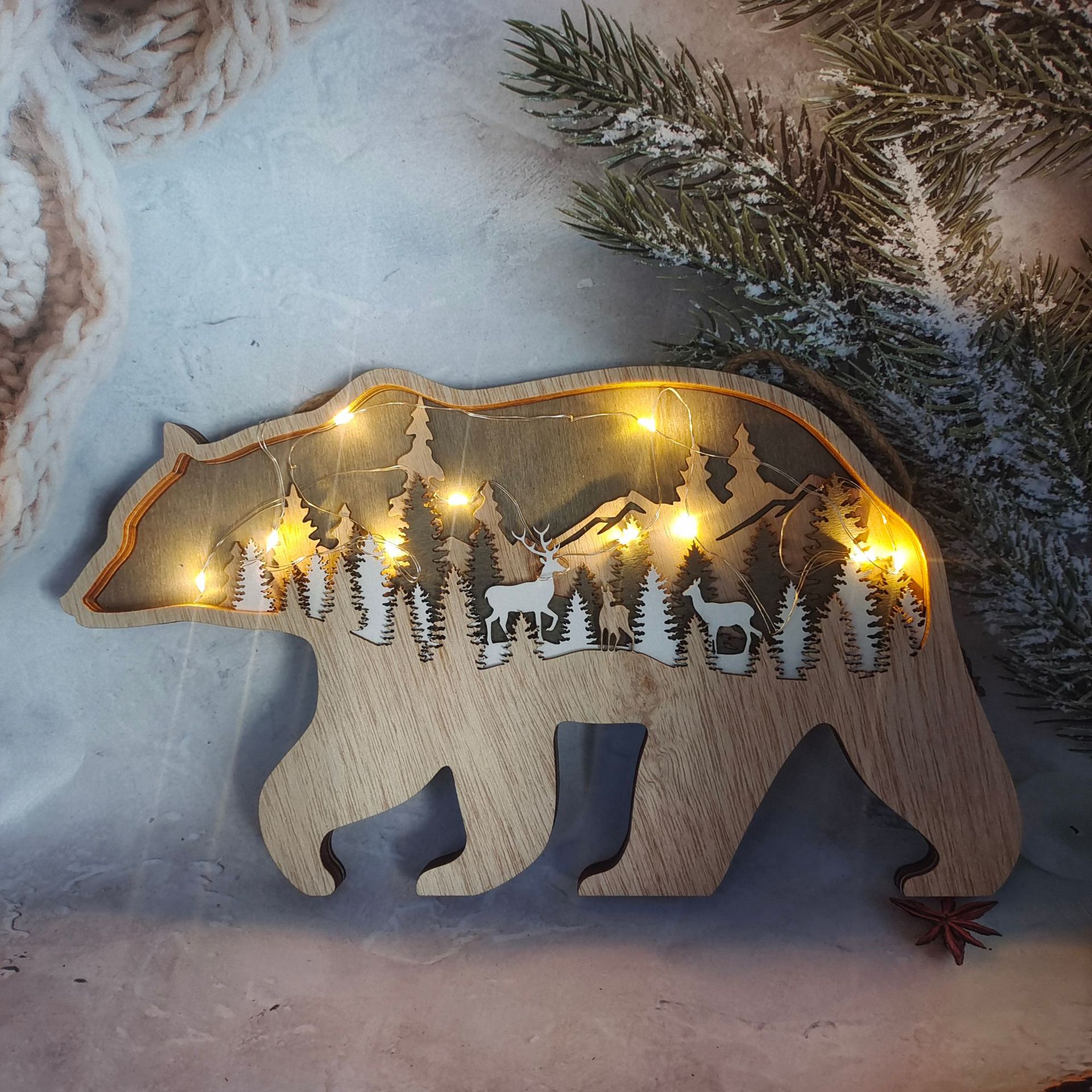 Bear lamp