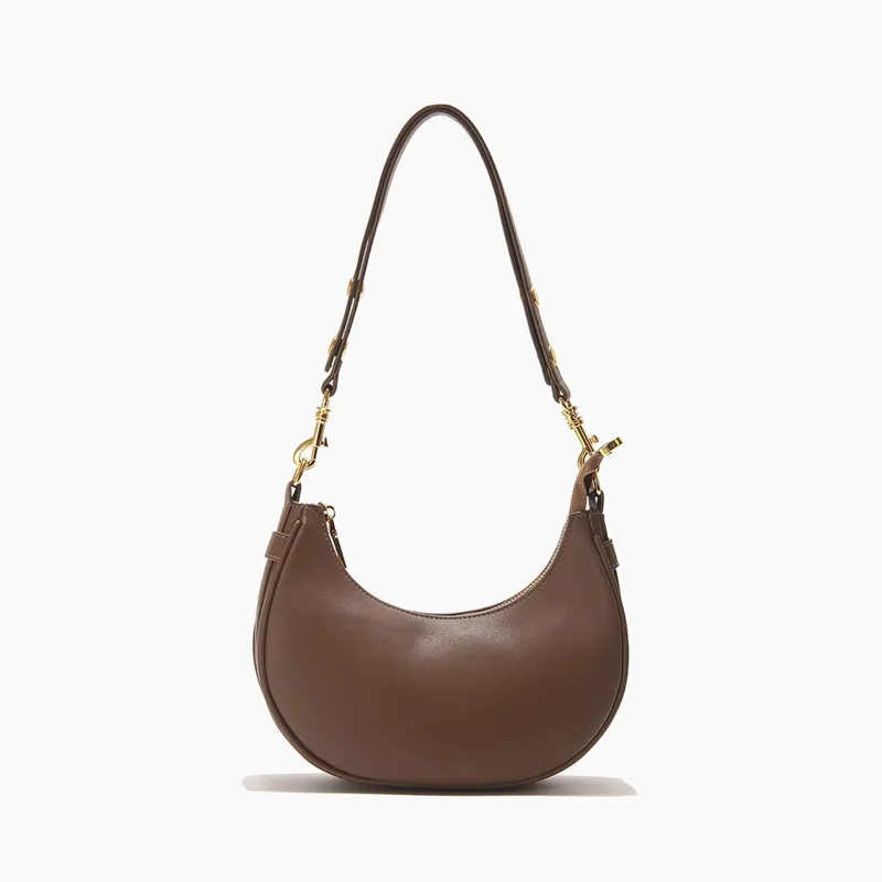 Women's Fashionable And Versatile Handbag Crossbody Shoulder Bag - Khaki