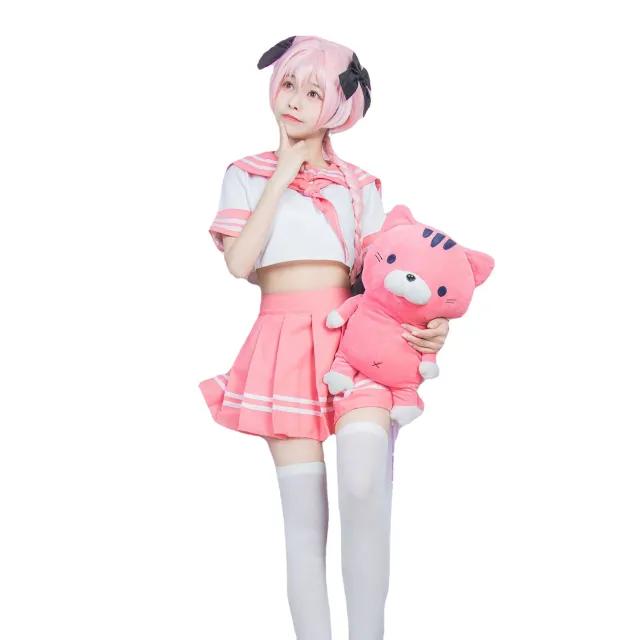 Sailor Suit Cosplay Costume Fgo Wig Women Bigwig Wig Hairnet M - Shop at LoveMi