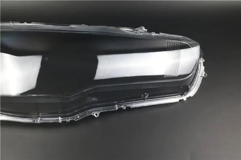 Plastic Transparent Headlight Housing Cover