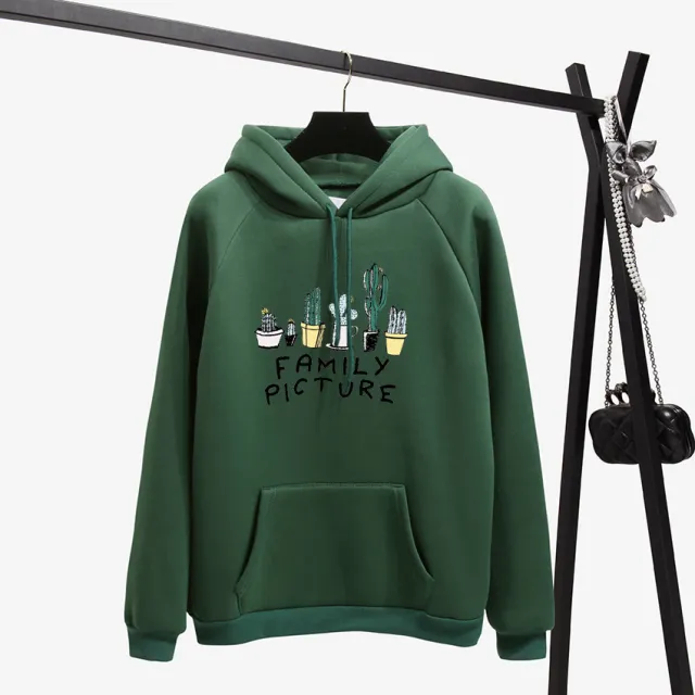 Fleece Padded Sweatshirt Long sleeved Pullover Jacket Hd0609 L - Shop at LoveMi