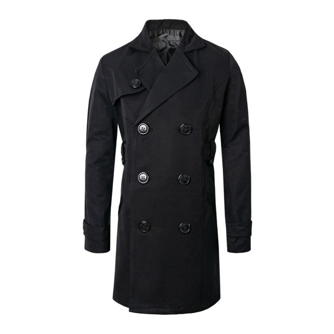 Kids Double Breasted Trench Coat Cotton Autumn Jacket For Boys-Girls -4 To 9 YRS — image 12