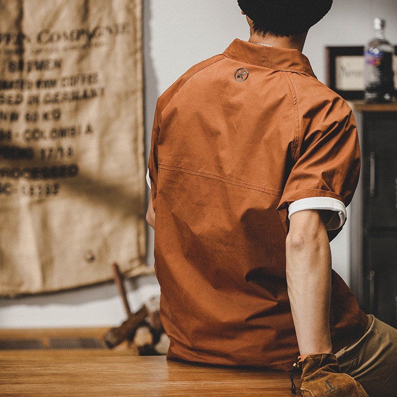 Men's Fashion Loose Vintage Work Shirt