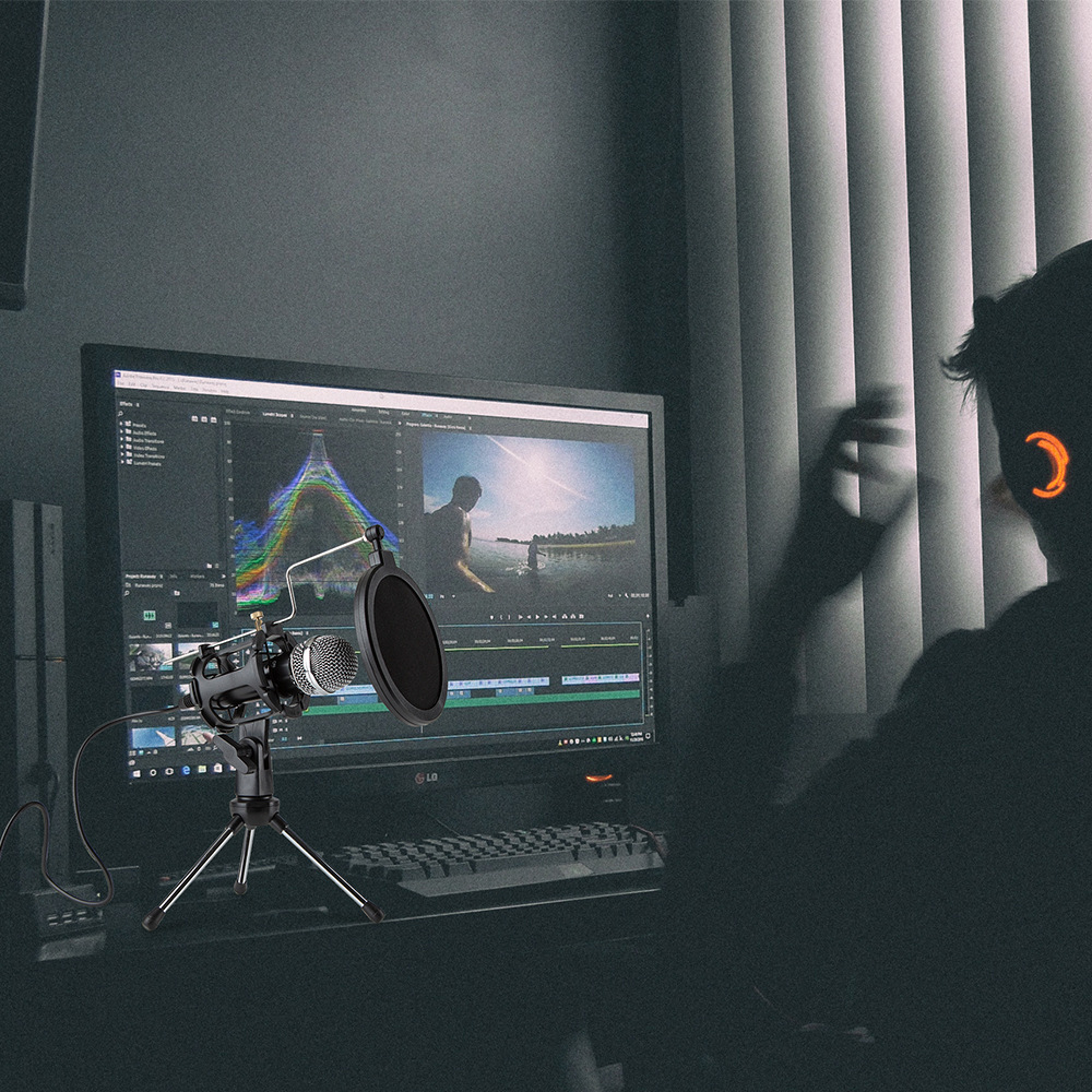 Home Mobile Phone Computer Available Desktop Microphone - Image 3