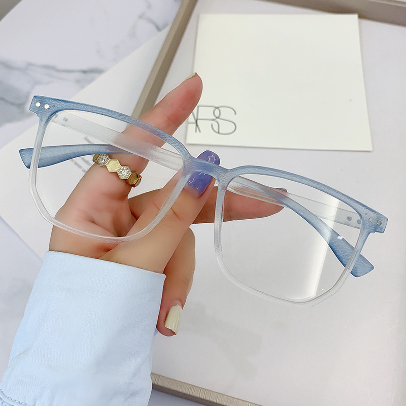 Title 2, Fashion Color Box Glasses Anti Blue Light