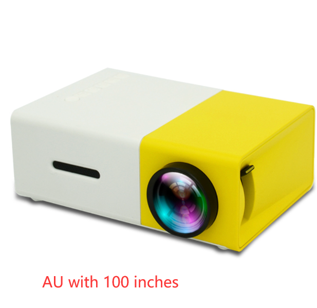 Portable Projector 3D Hd Led Home Theater Cinema HDMI-compatible Usb Audio Projector Yg300 Mini Projector - Image 12