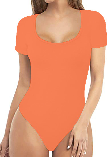 Women's Low Round Neck Bottoming Casual Jumpsuit - Image 7
