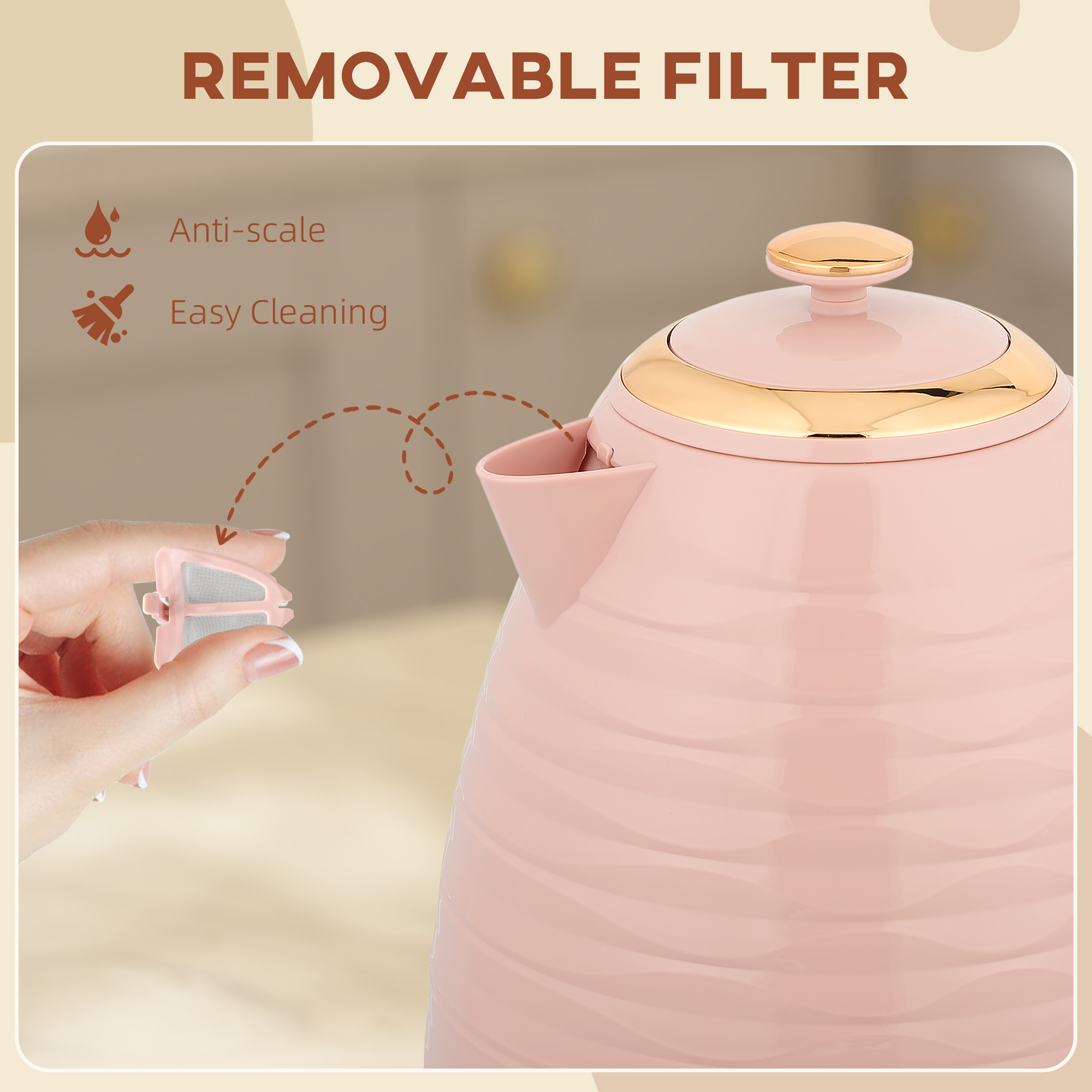 3 KW Fast Boiling Honeycomb Water Bottle — image 5