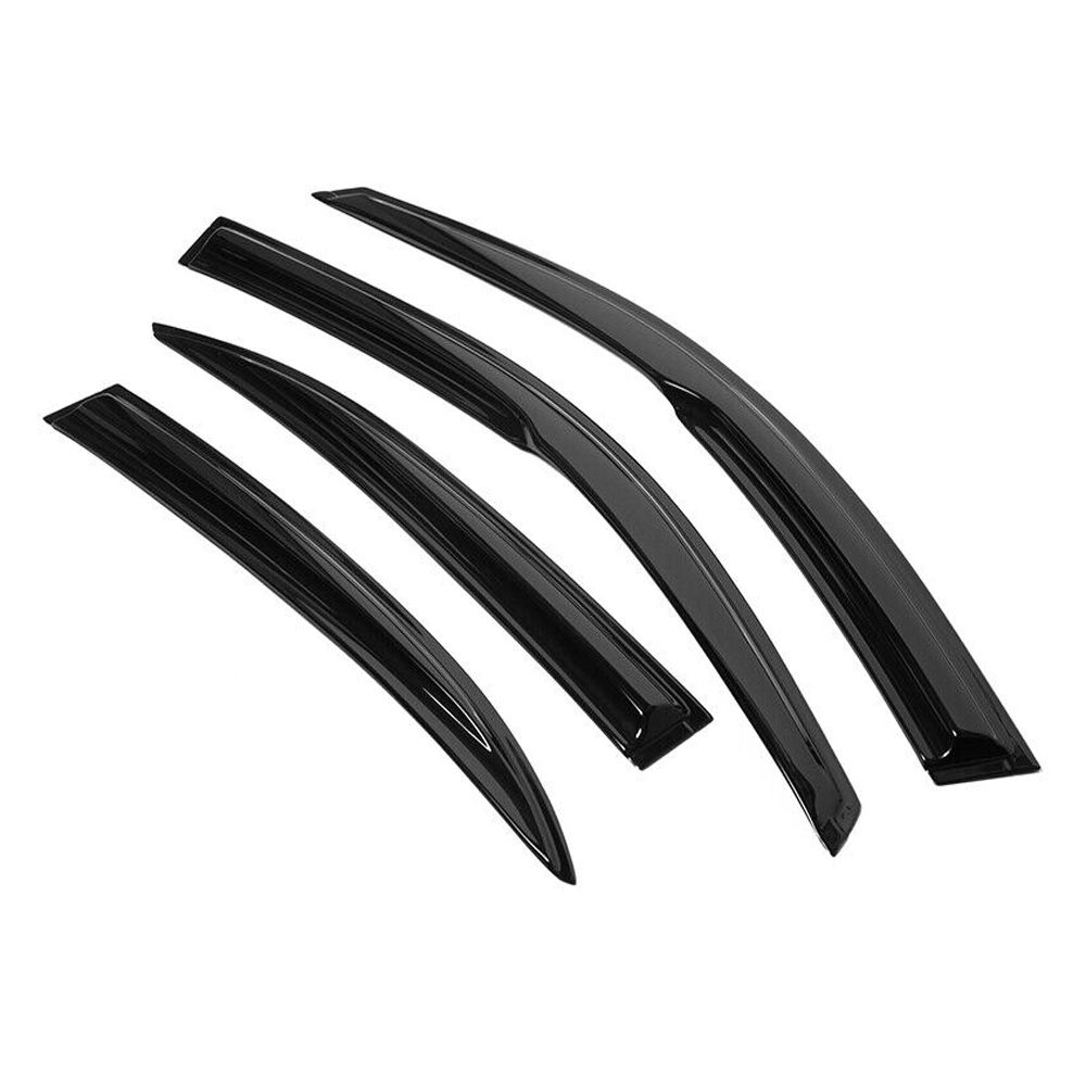 For 2013-2015 Malibu Sedan Mugen Style Window Visors Rain Sun Guard Vent 4Pc Set — foto 8