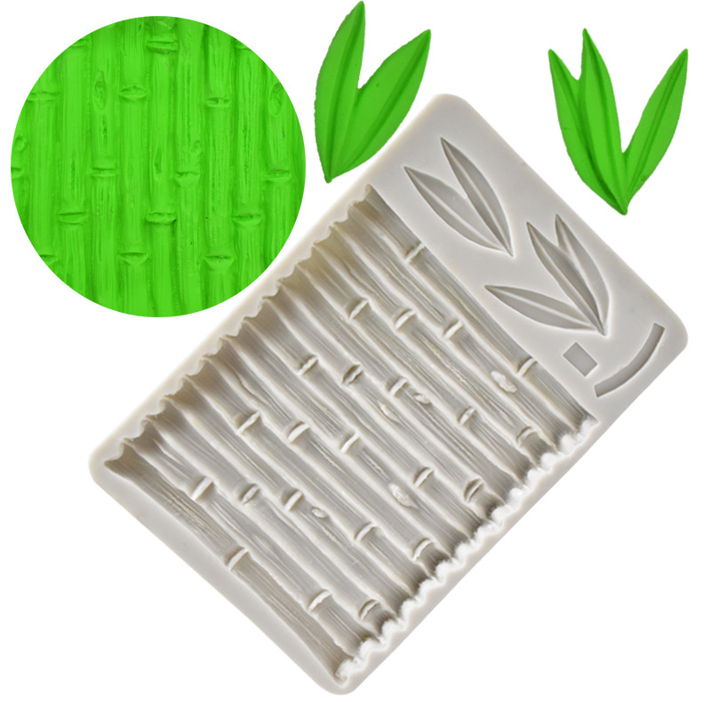 Title 5, Chinese Style Bamboo Leaf Pattern Mold Chinese ...