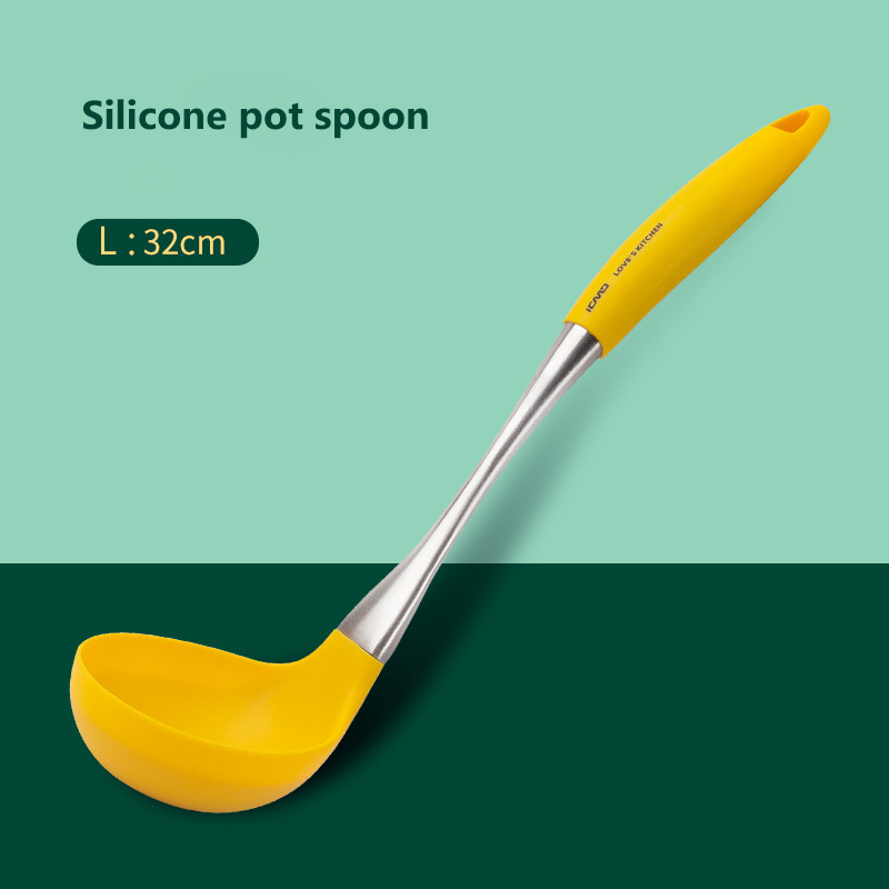 Yellow spoon