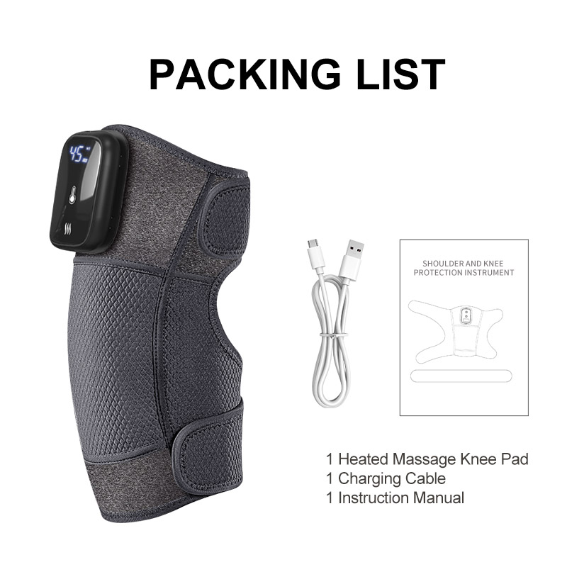 1pc 3-in-1 Shoulder  Knee And Elbow Heated And Vibrating Massager