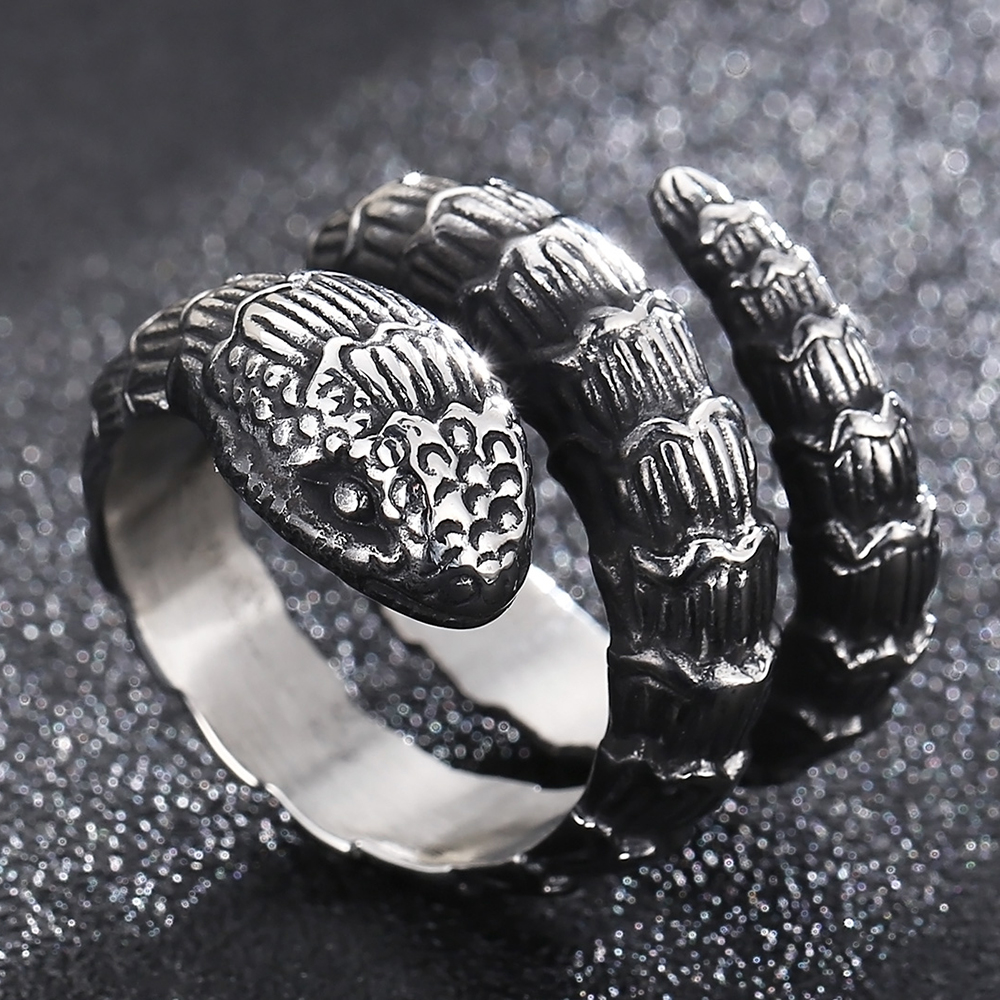 Title 6, Vintage Fashion Stainless Steel Ring