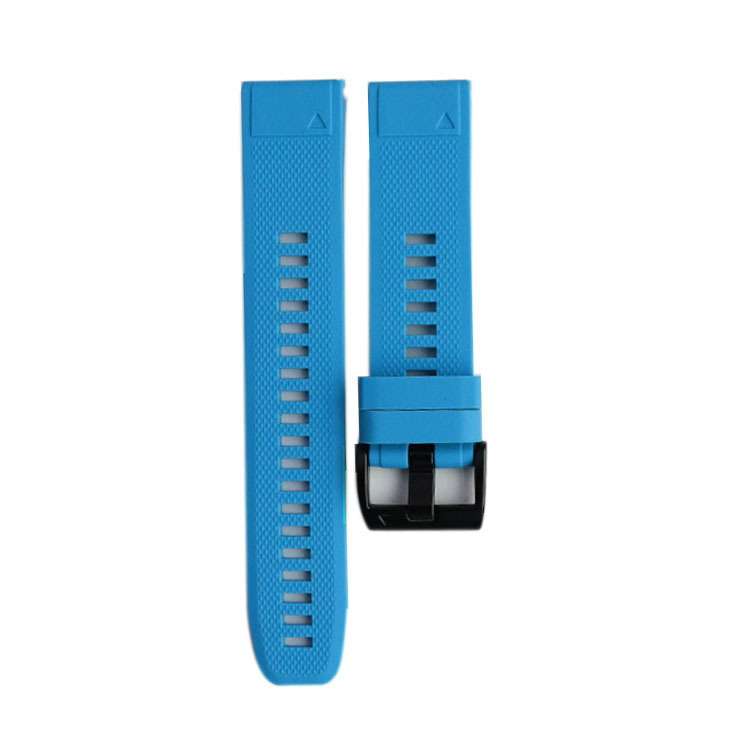 Solid Color New Fashion Silicone Leather Strap