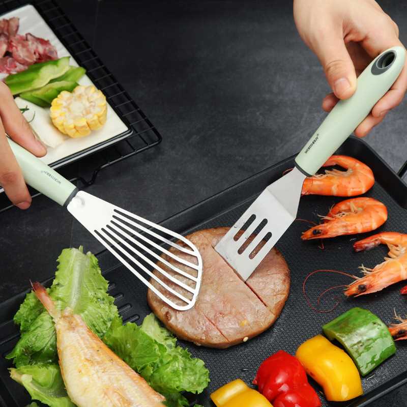 Title 2, Stainless Steel Egg Roast Steak Frying Shovel