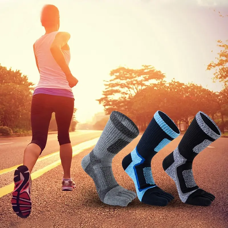Mens Cotton Blend Athletic Running Sports Socks